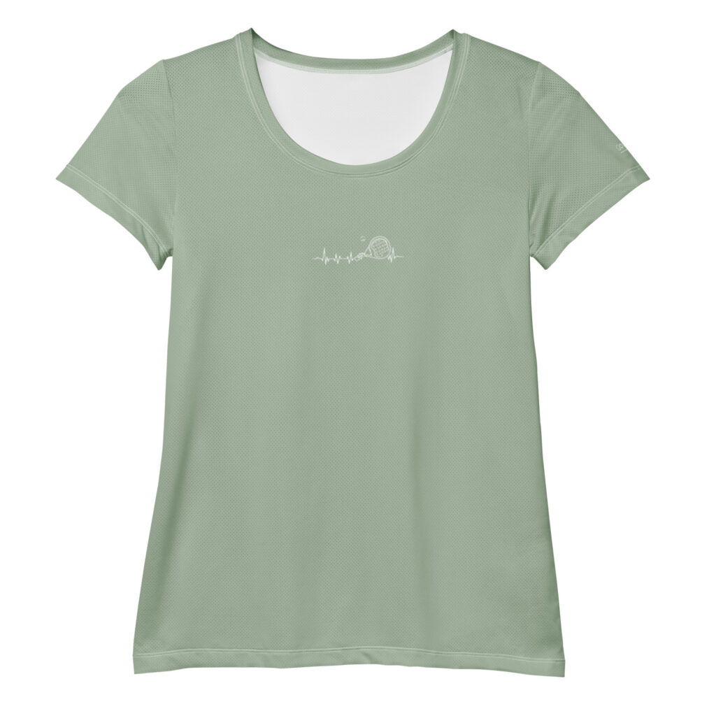 Padel Beat – Woman’s Match Shirt (muted sage)
