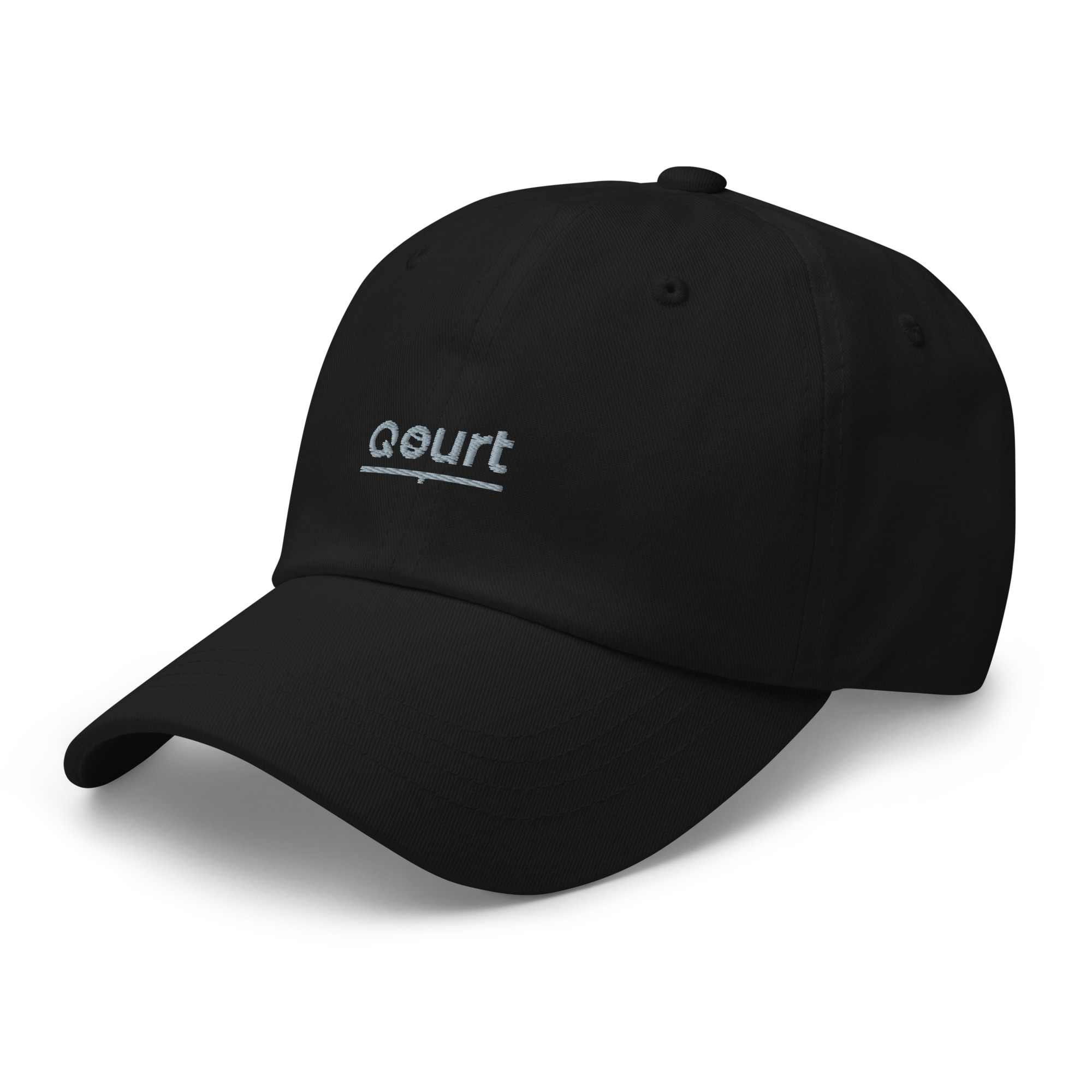 Qourt Classic Cap (charcoal black) - Image 2