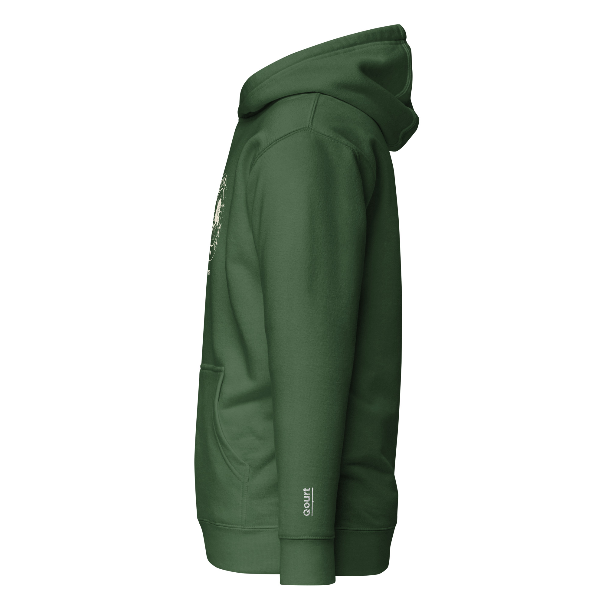 QPC Classic Hoodie (forest green) - Image 5