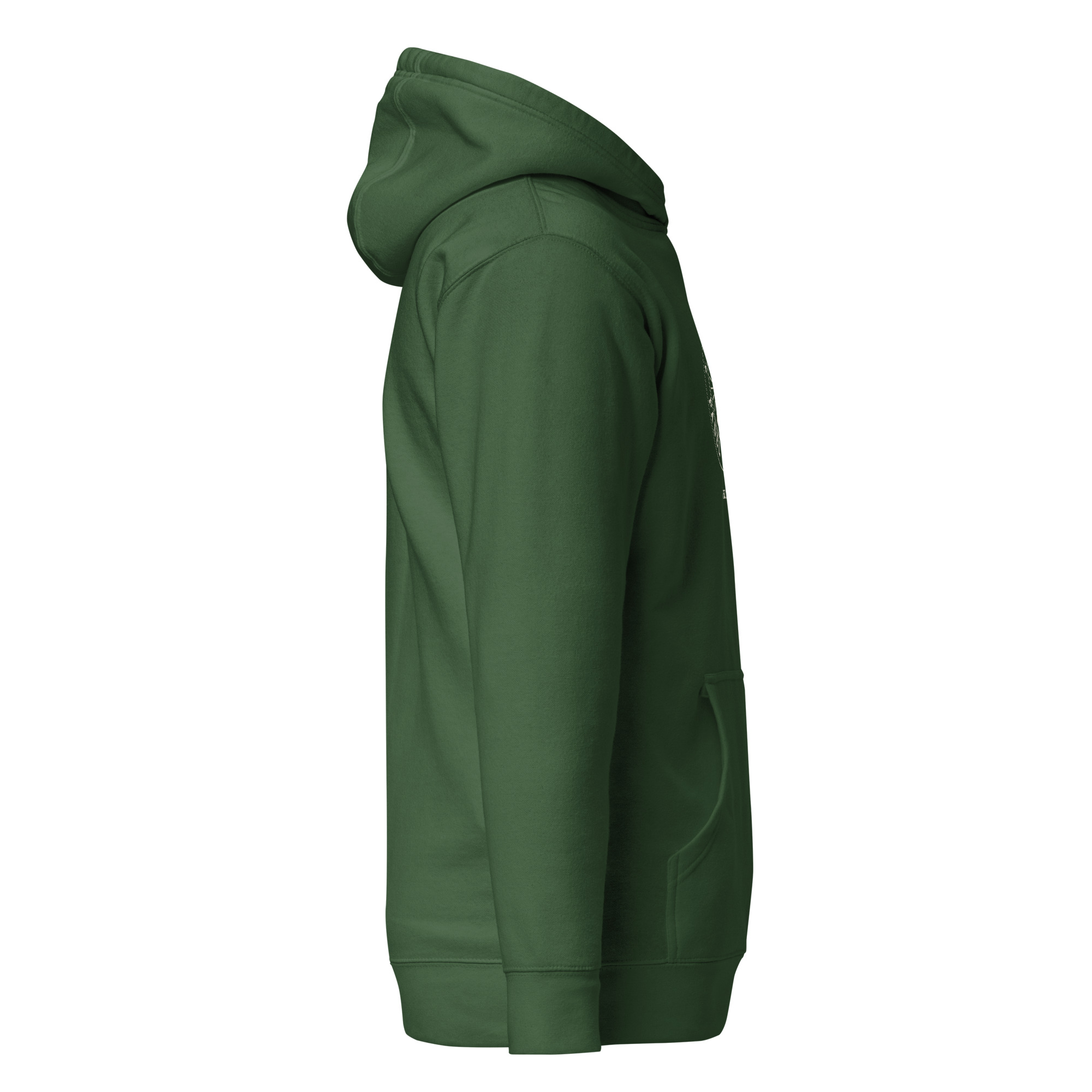 QPC Classic Hoodie (forest green) - Image 7
