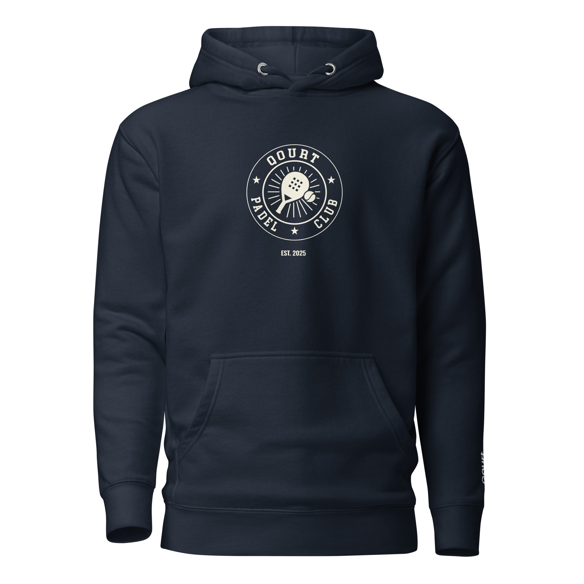 QPC Classic Hoodie (heather navy)
