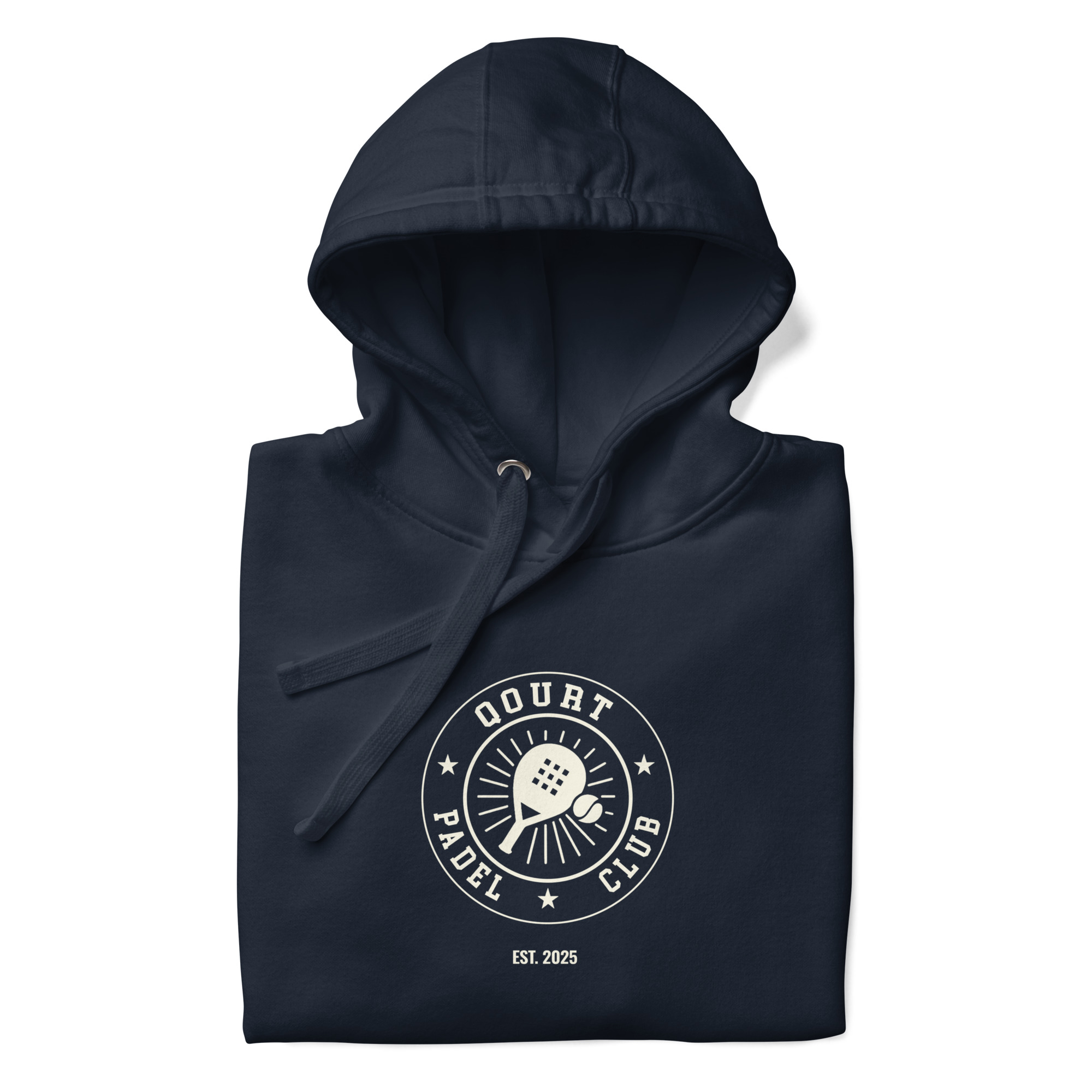 QPC Classic Hoodie (heather navy) - Image 3