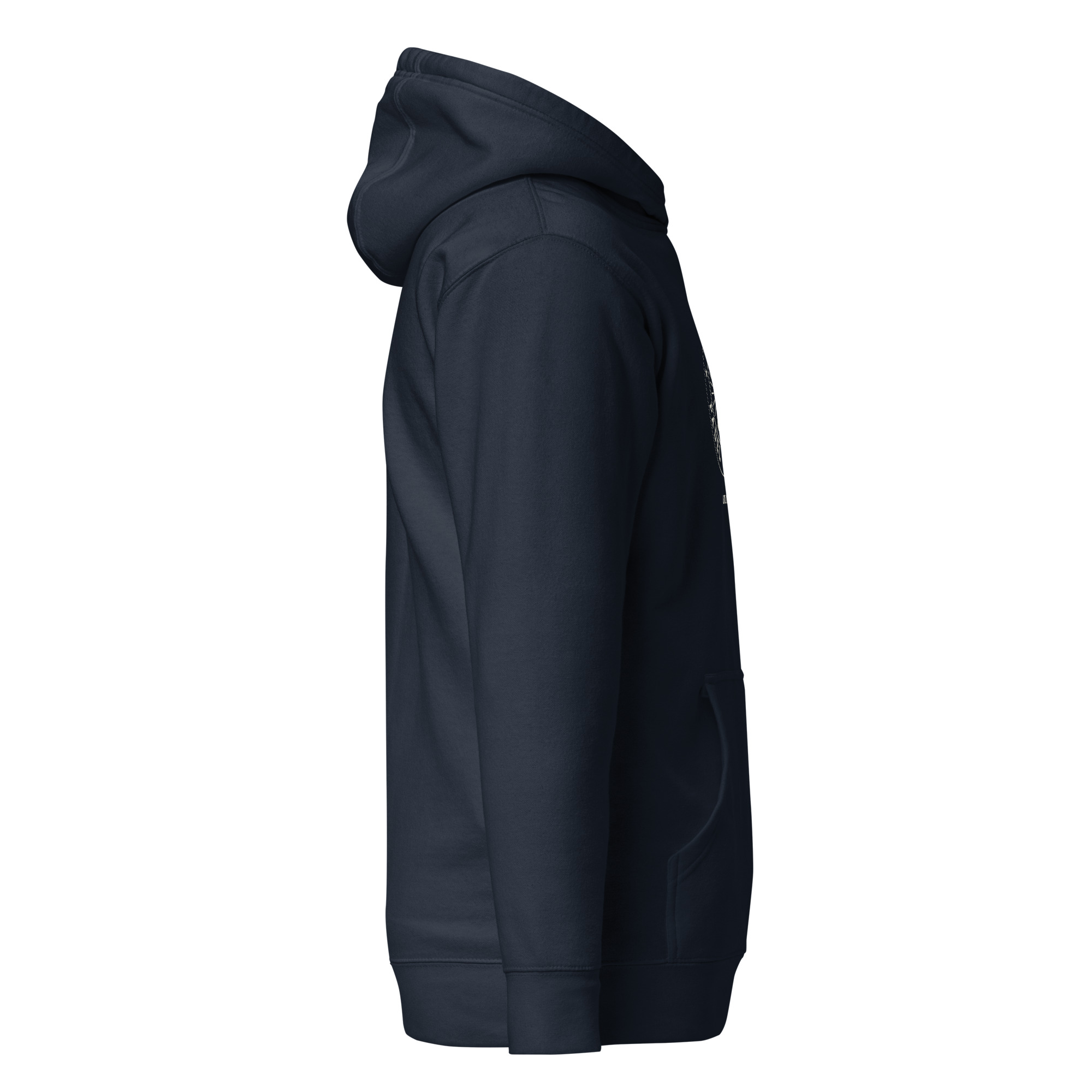QPC Classic Hoodie (heather navy) - Image 7