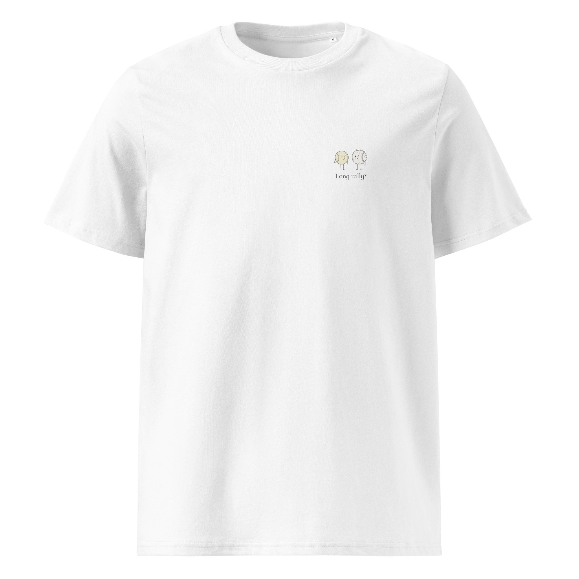 Rally Madness - Woman's Relaxed Tee (clean white)